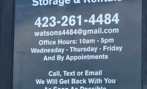 Watson's Storage