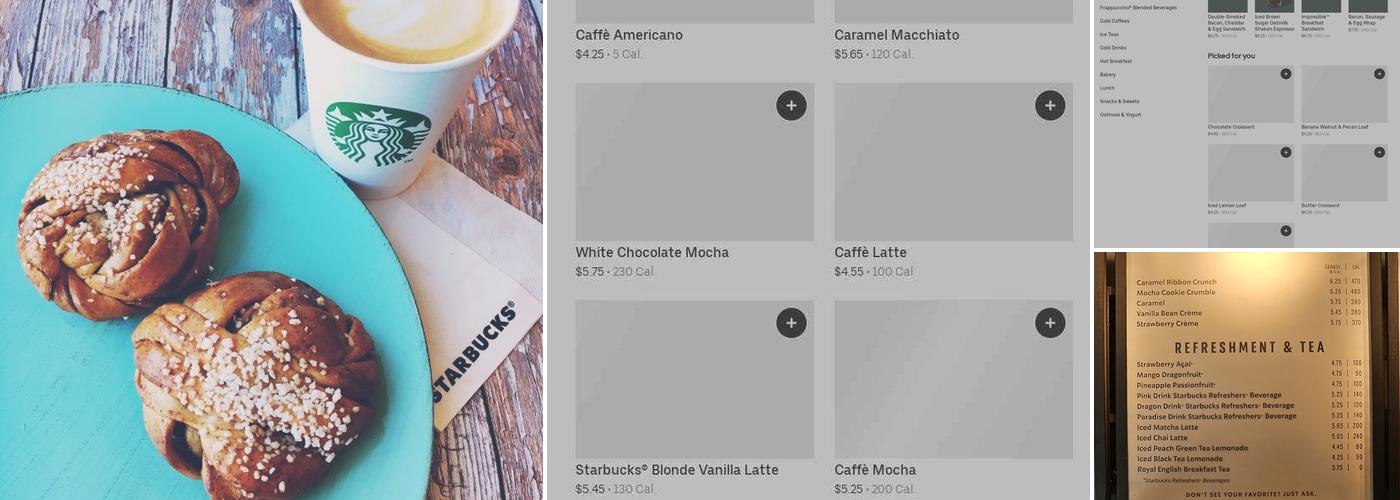 Starbucks Menu