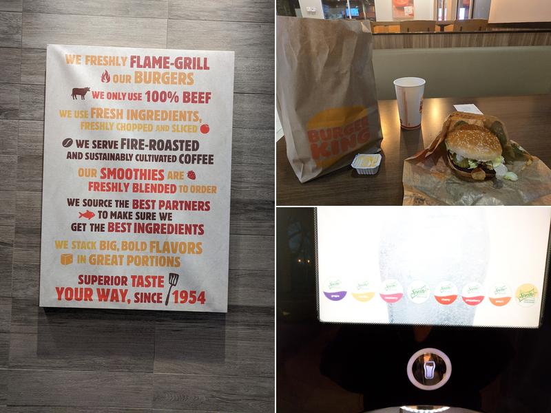 Burger King Menu