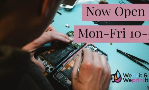 WEFIXIT WEPRINTIT - PROFESSIONAL CELLPHONE, IPAD & COMPUTER REPAIR DAWSON CREEK 10222 10 St, Dawson Creek British Columbia V1G 3T4