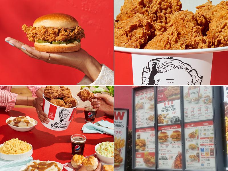 KFC Menu