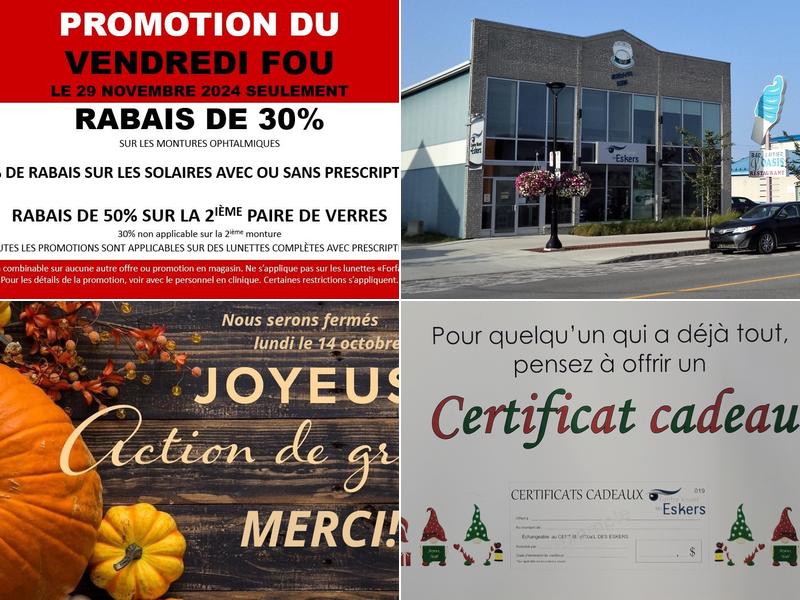 Centre visuel des eskers