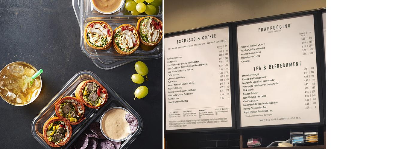 Starbucks Menu