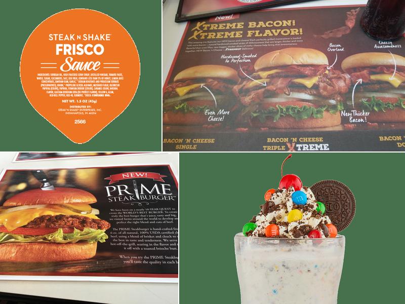 Steak 'n Shake Menu