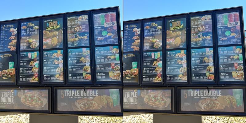 Taco Bell Menu