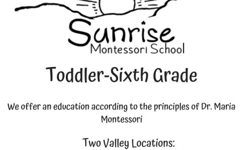 Sunrise Montessori School - South