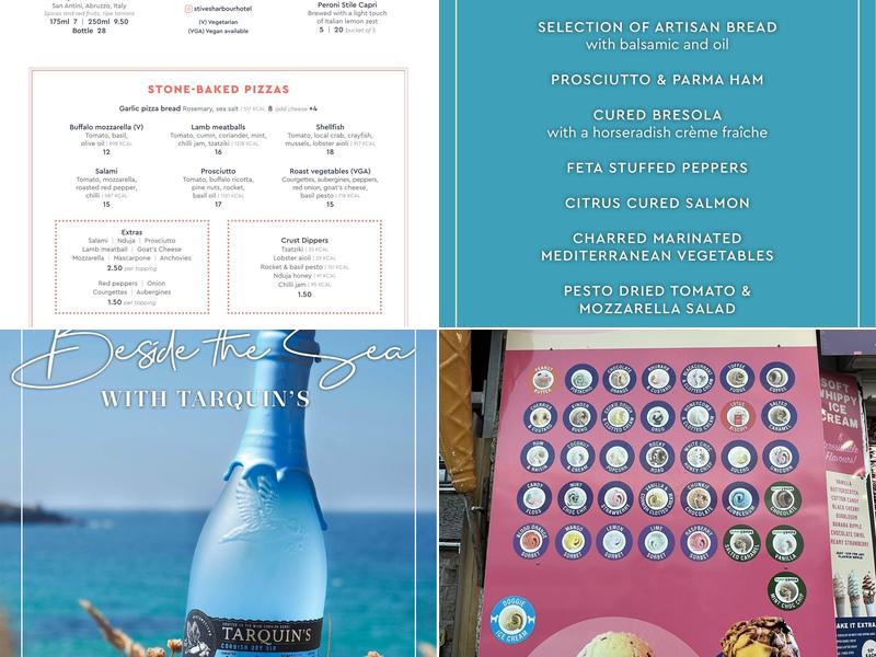 Harbour Hotel St Ives Menu