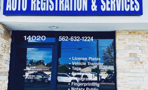 CCM Auto Registration and Services