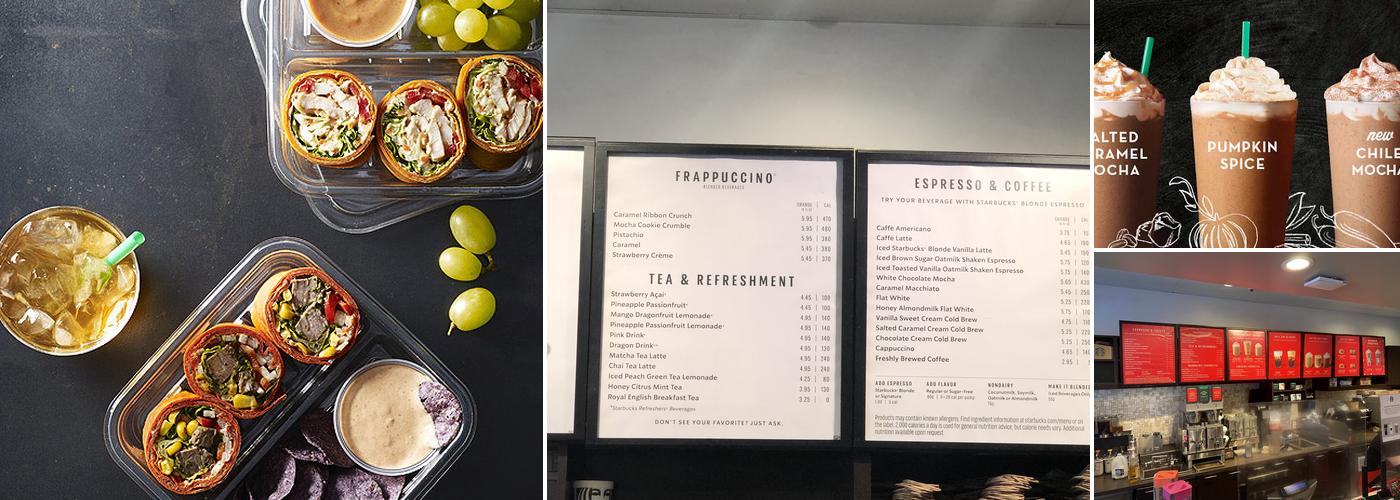 Starbucks Menu