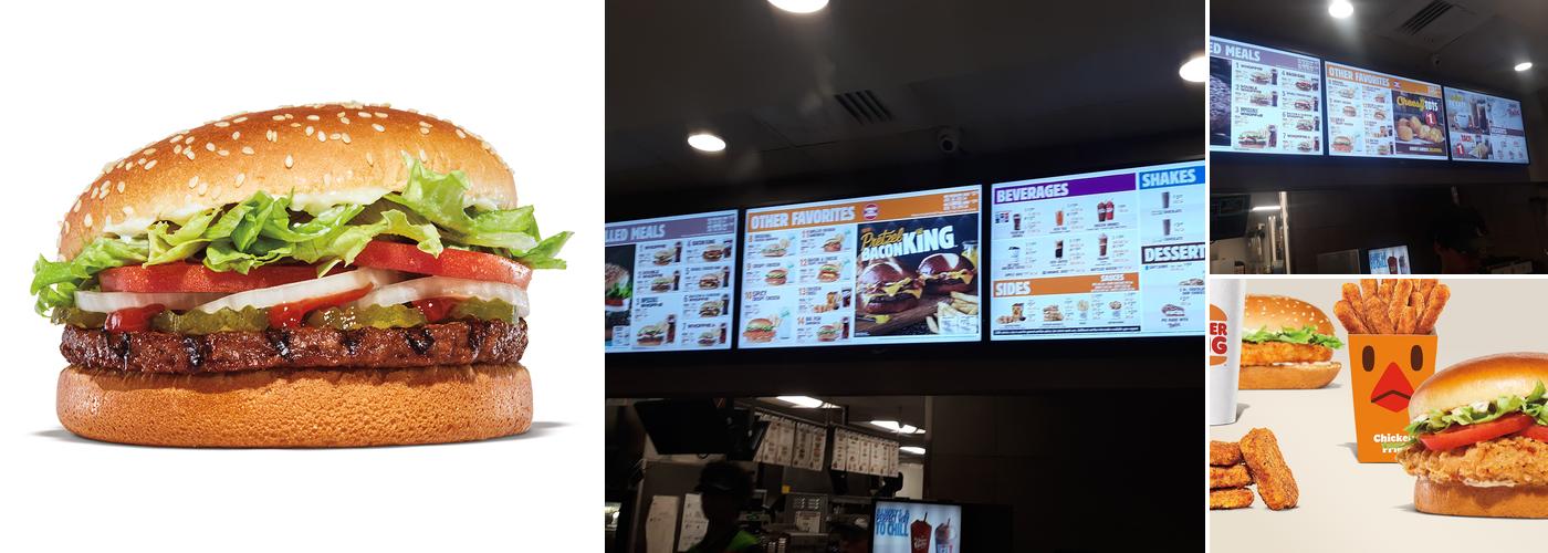 Burger King Menu