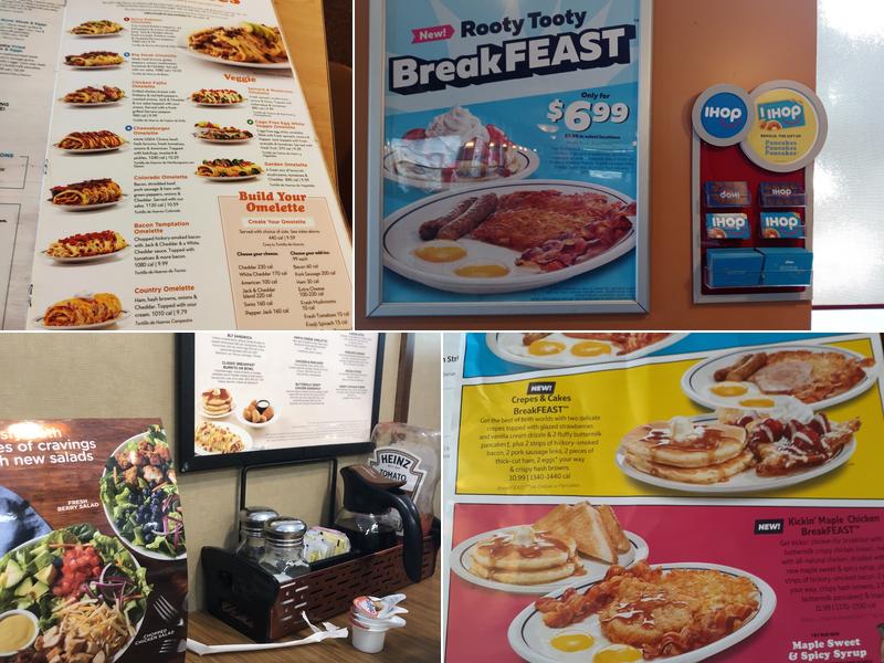 IHOP Menu