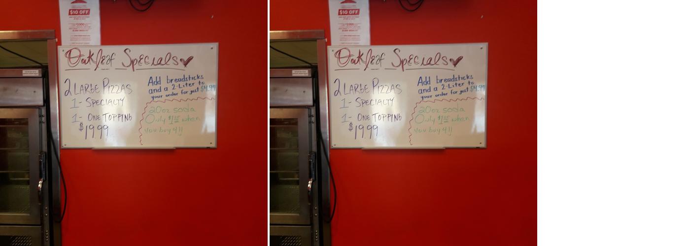 Pizza Hut Menu