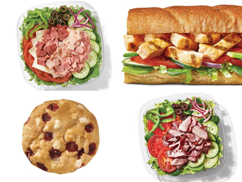 Subway Menu