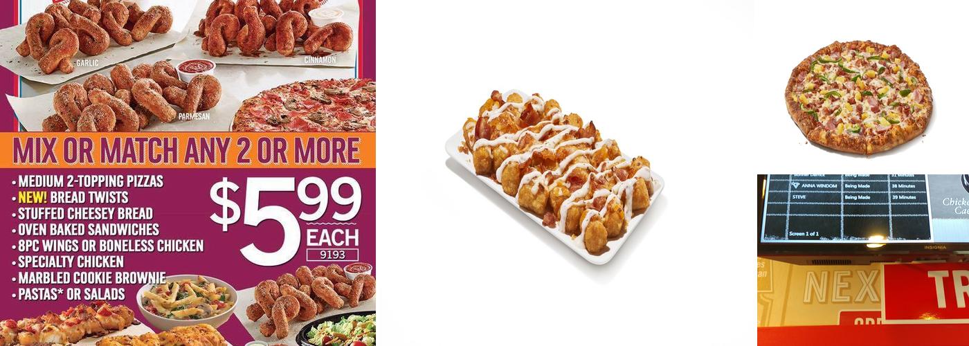 Domino's Pizza Menu