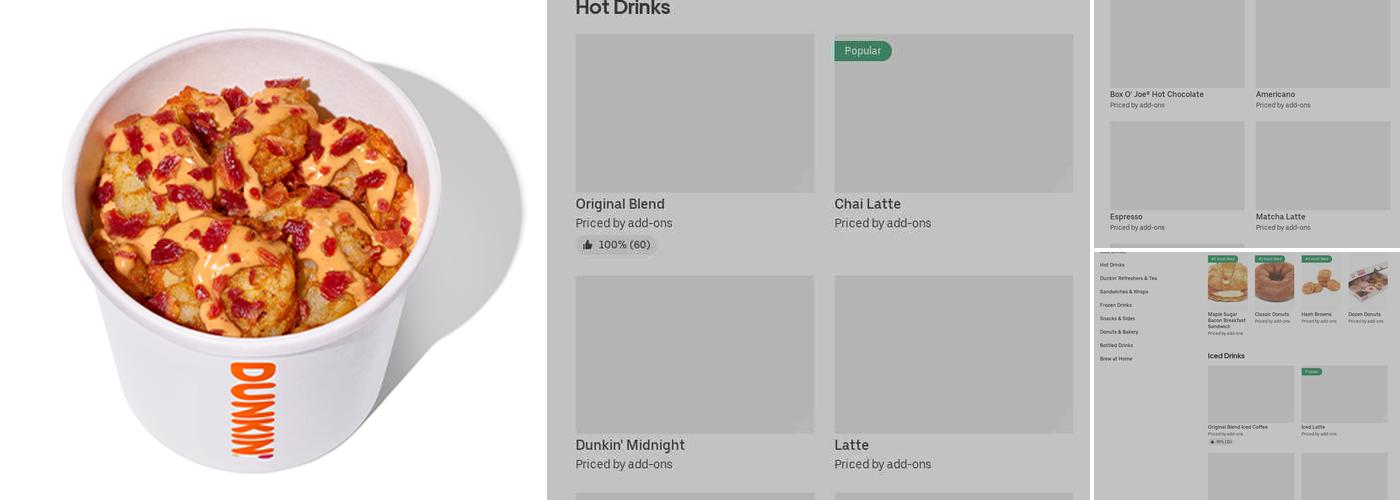 Dunkin' Menu