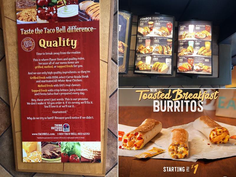 Taco Bell Menu
