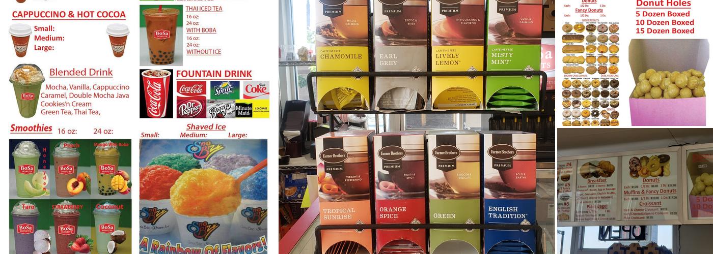BoSa Donuts Menu
