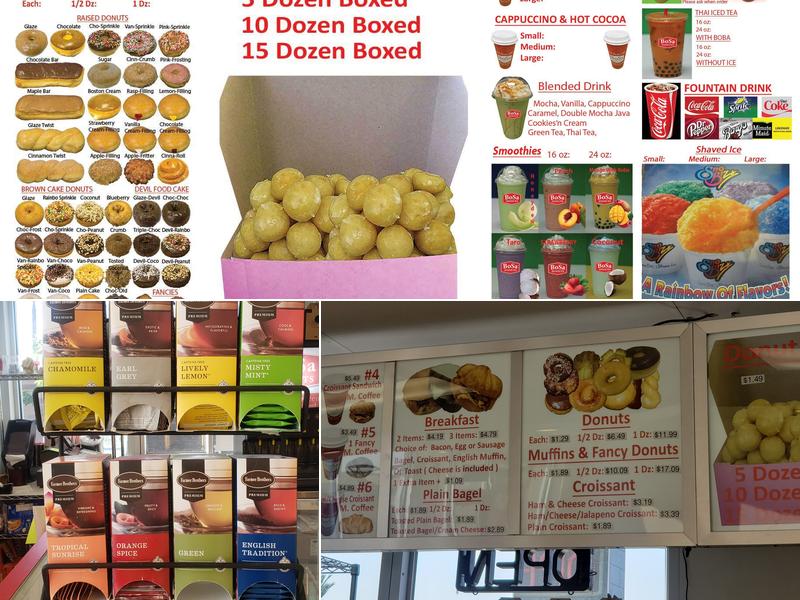 BoSa Donuts Menu