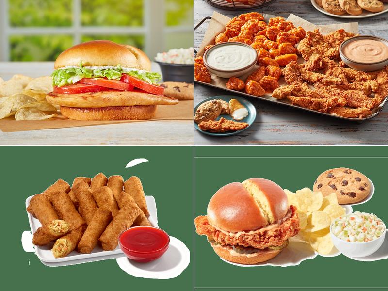 Zaxbys Chicken Fingers & Buffalo Wings