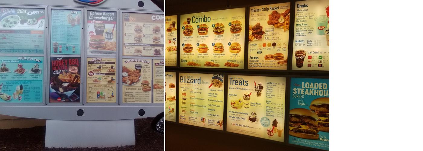Dairy Queen Grill & Chill Menu