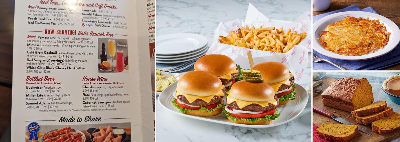 Bob Evans Menu