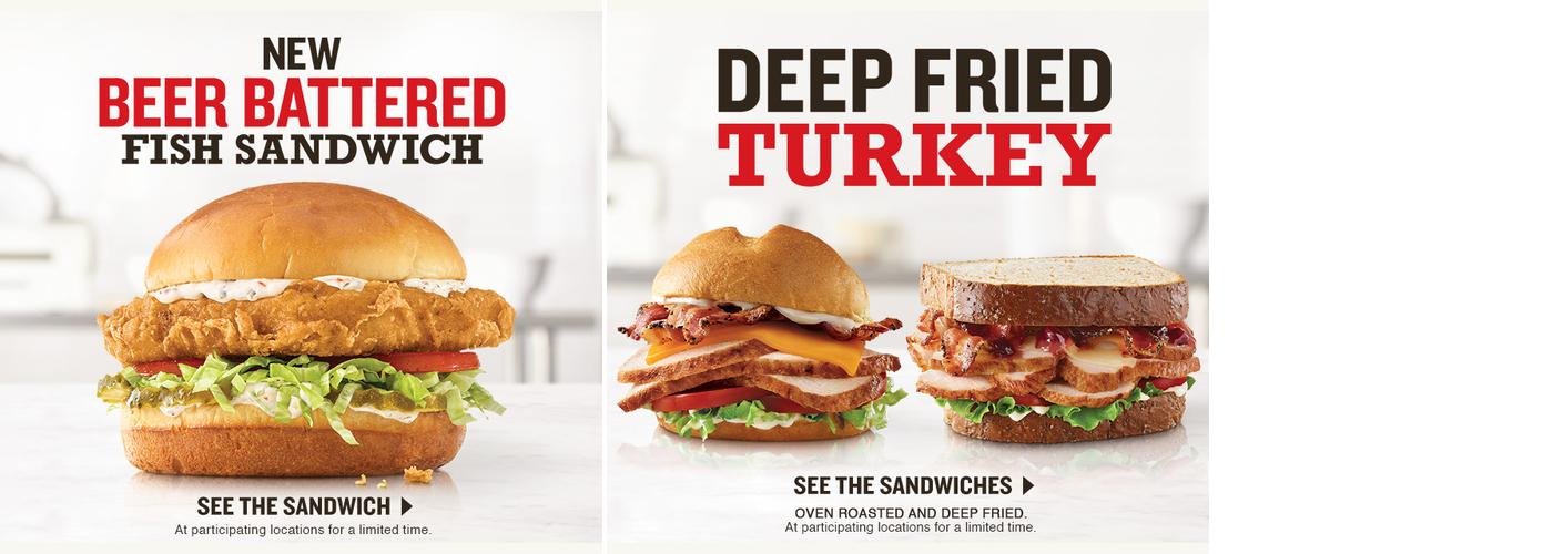 Arby's Menu