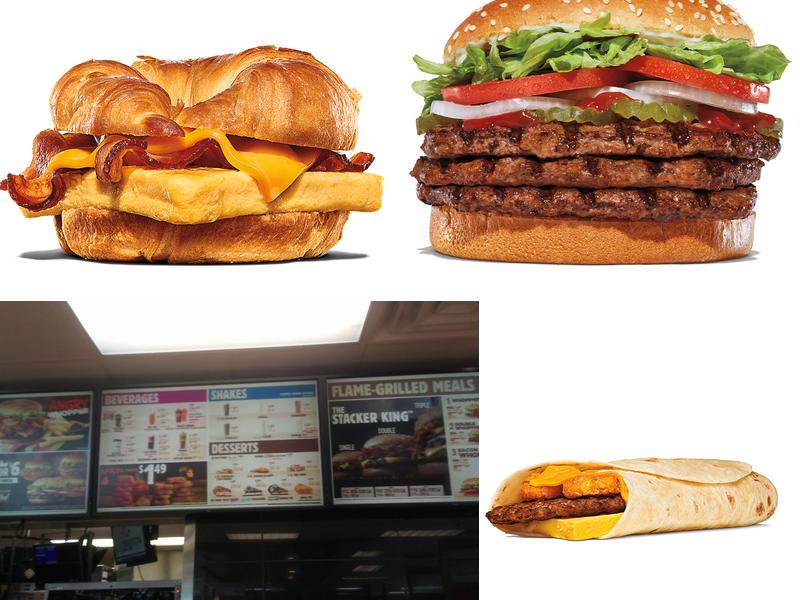 Burger King Menu