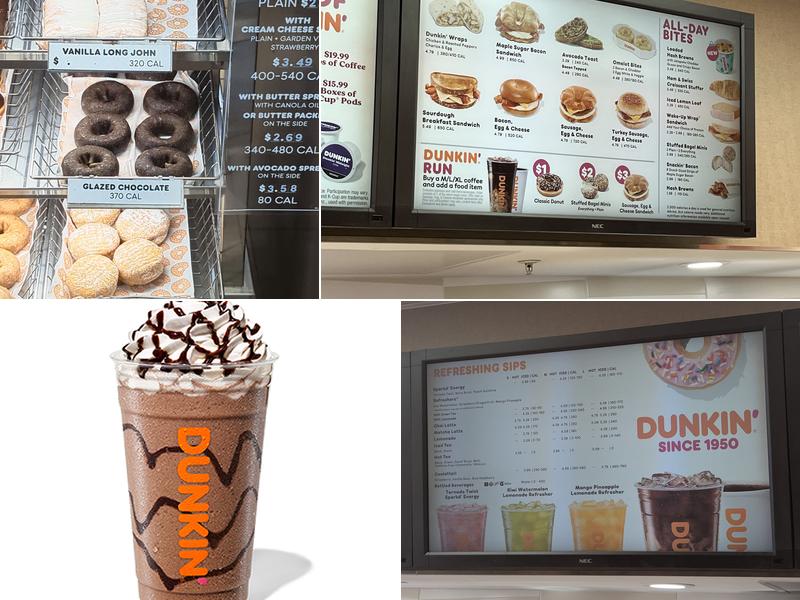 Dunkin' Menu