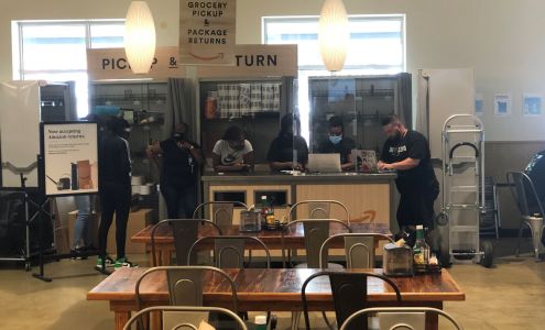 Amazon Counter at Whole Foods Market