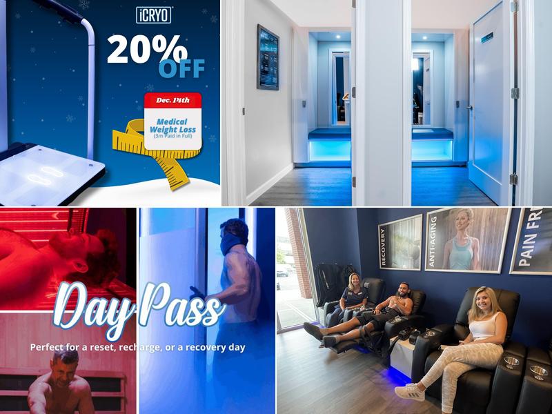 iCRYO Cryotherapy + iV Therapy + Body Sculpting + Red Light Therapy