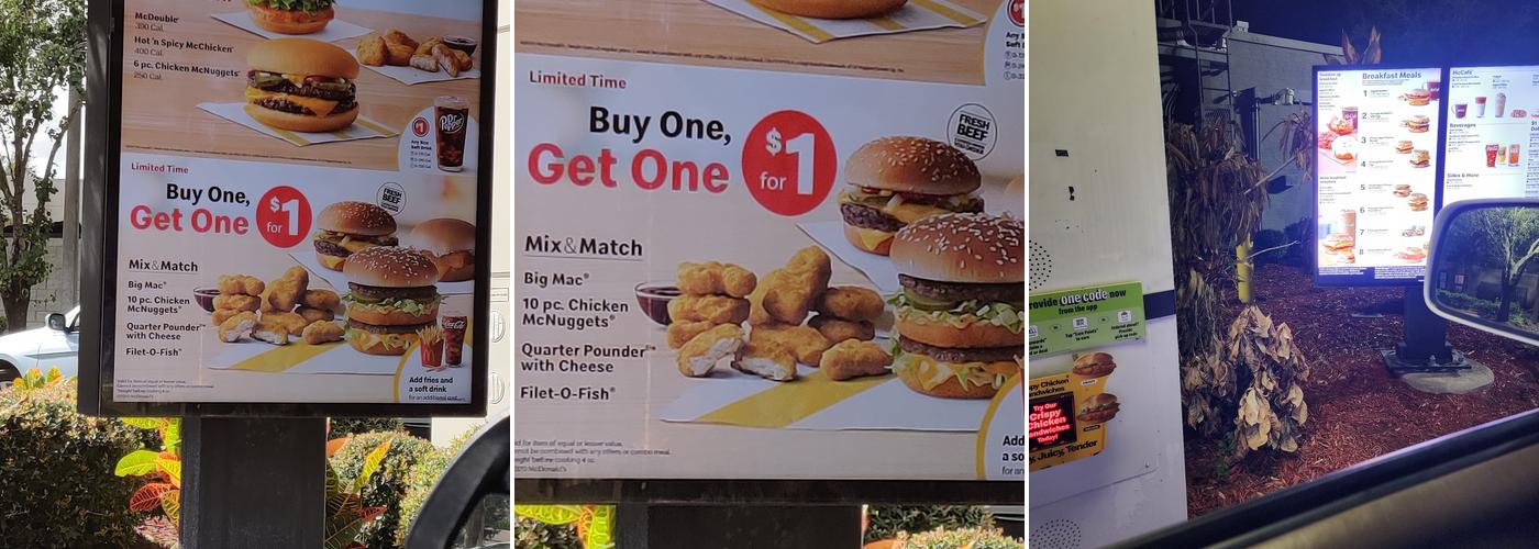 McDonald's Menu