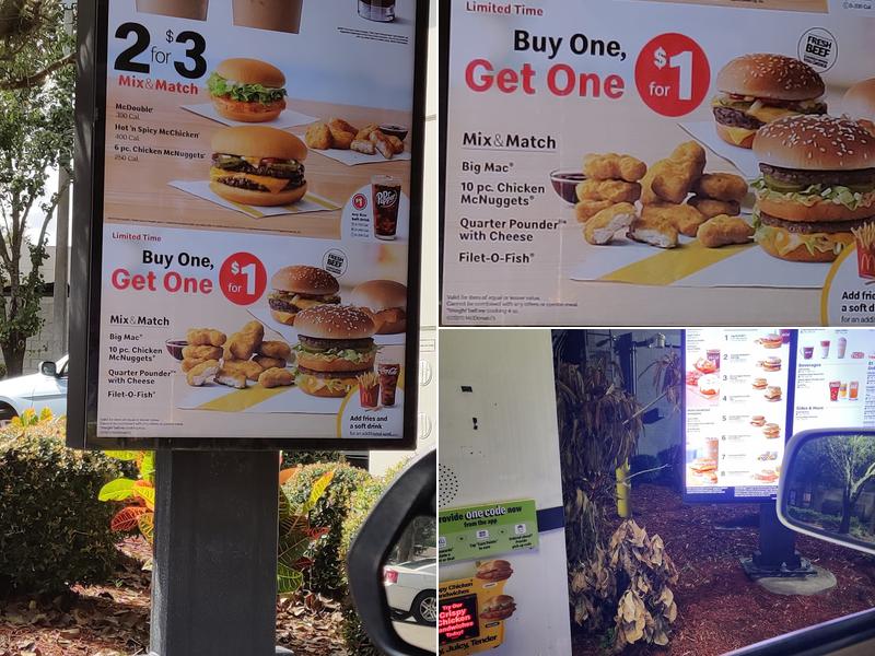 McDonald's Menu