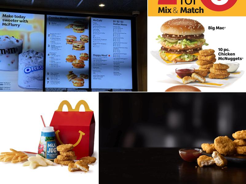 McDonald's Menu