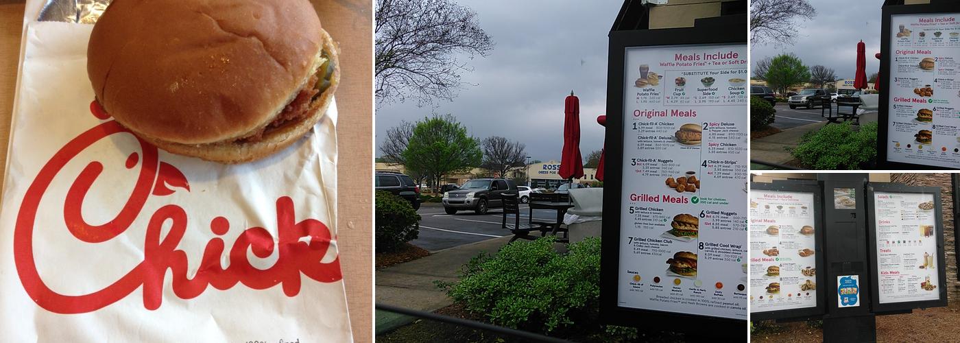 Chick-fil-A Menu