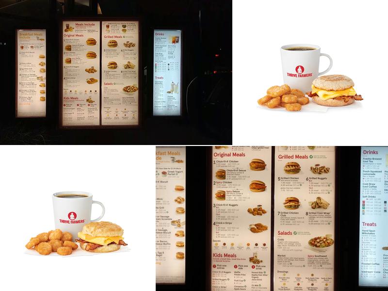 Chick-fil-A Menu