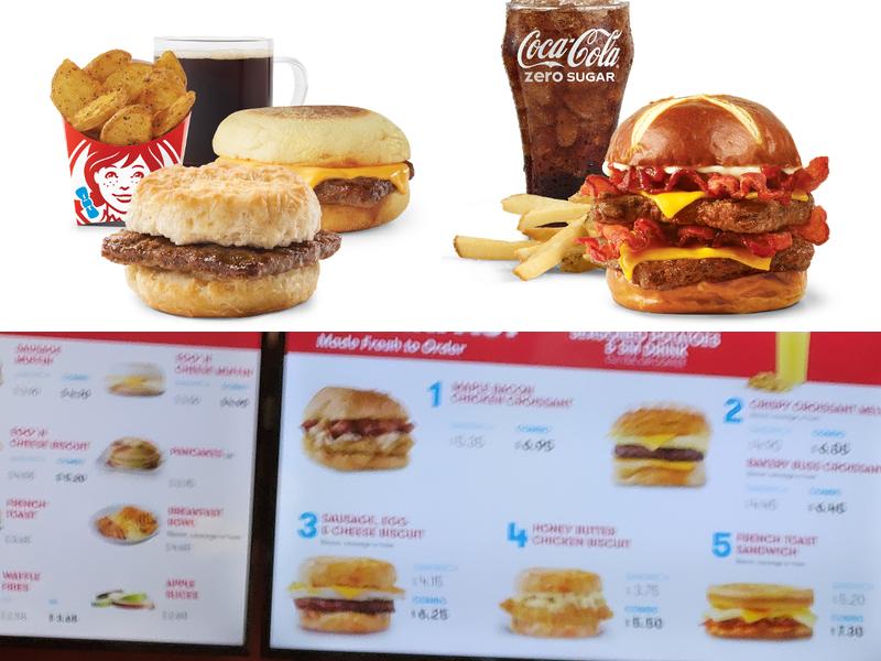 Wendy's Menu