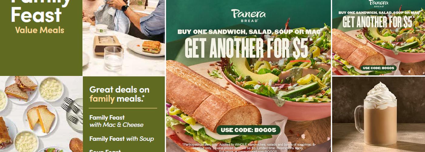 Panera Bread Menu