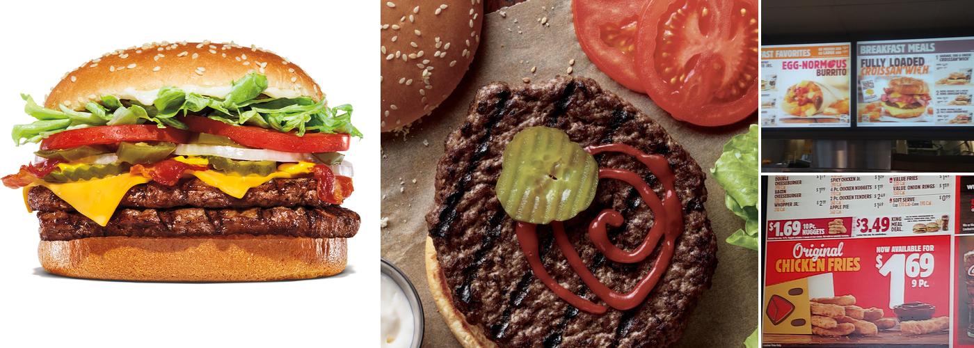 Burger King Menu