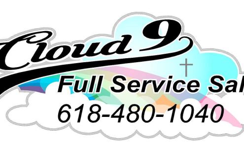 Cloud 9 Full Service Salon 110 W Main St, Oblong Illinois 62449