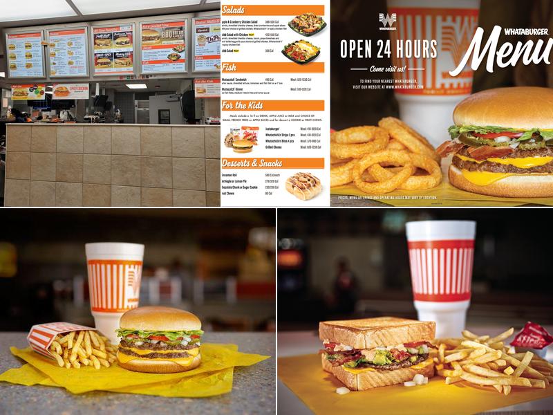 Whataburger Menu