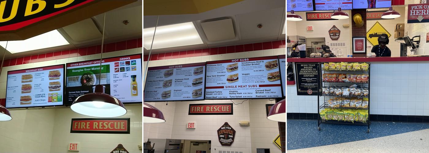 Firehouse Subs Menu