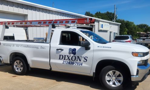 Dixon's Heating And Air Conditioning, Inc. 301 Athens Blacktop Rd, Athens Illinois 62613