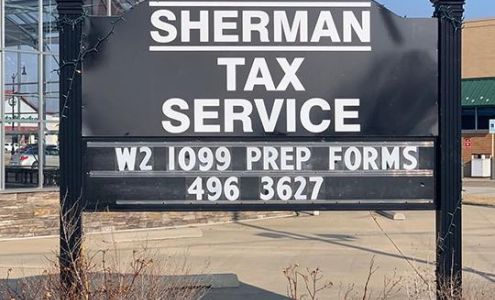 Sherman Tax Service 100 Illini Blvd, Sherman Illinois 62684