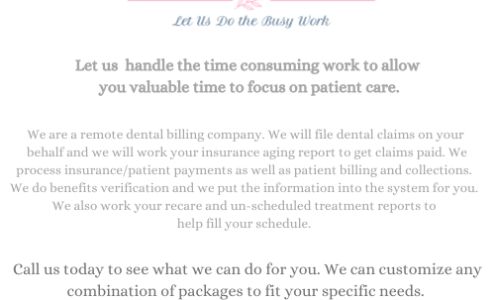 Dental IQ Specialist - Dental Claim & Office Support Services Trafalgar