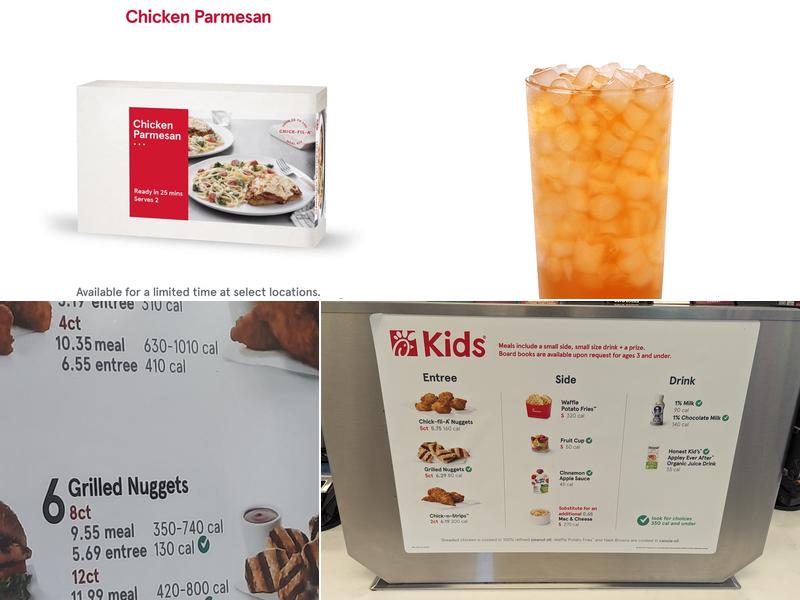 Chick-fil-A Menu