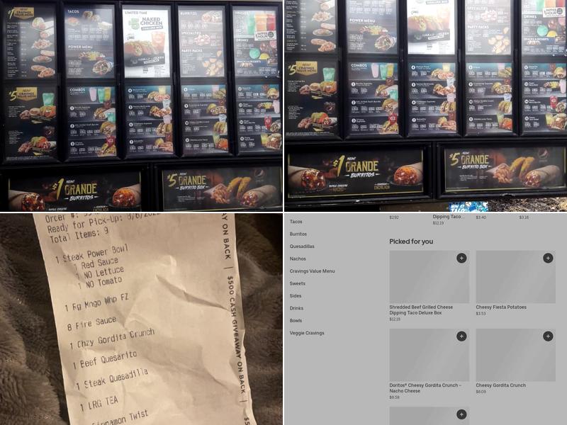 Taco Bell Menu
