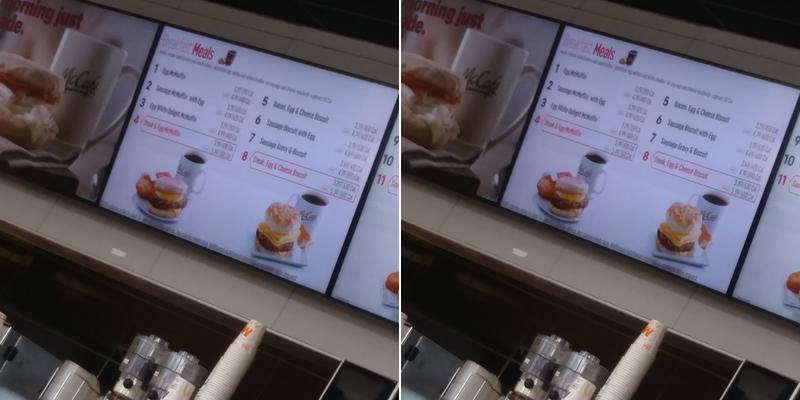 McDonald's Menu
