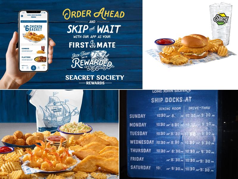 Long John Silver's Menu