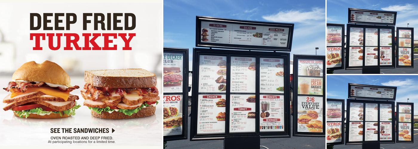 Arby's Menu
