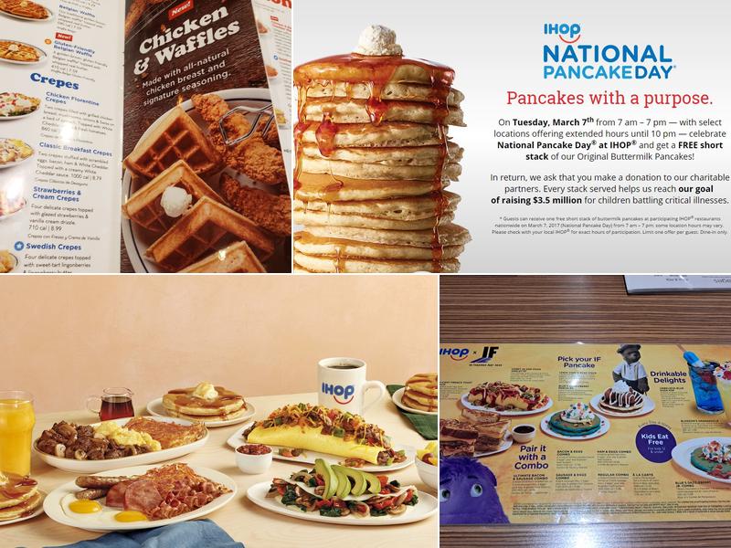IHOP Menu